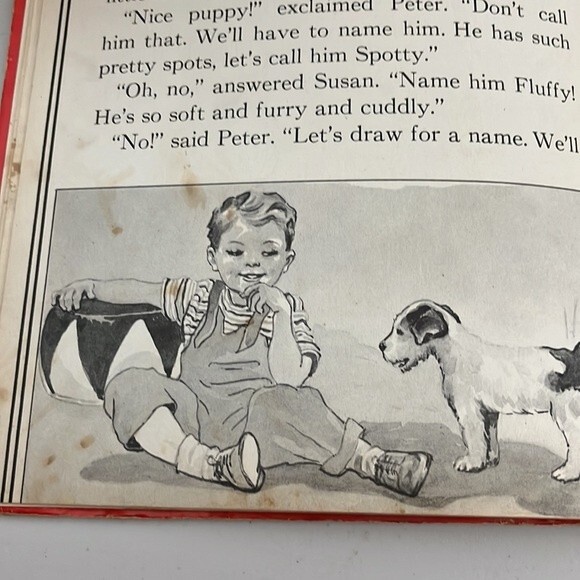 Nice Puppy by Martha Paulson copyright 1943 Children's Book - Picture 9 of 12